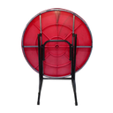 3' Round Table Folded Back